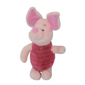 Disney Winnie the Pooh PIGLET Beanbag Plush 10"